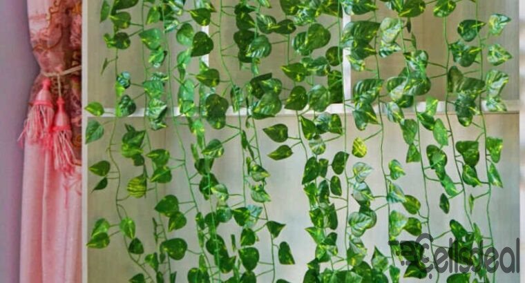 Auto Draft12 Pack Artificial Fake Ivy Leaves Green