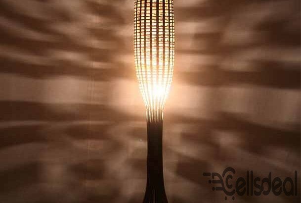 Bamboo Made Stand Lamp ECB00069