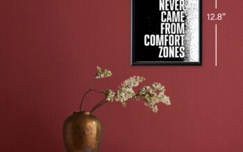 Fiber Art Photo Frame For Wall Decor / Photo frame