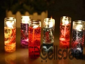 jelly candle big 1pc