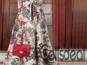 ZANZEA Muslimah Womens Floral Bohemian