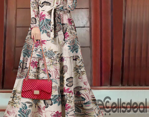 ZANZEA Muslimah Womens Floral Bohemian