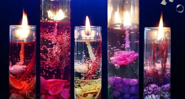 jelly candle big 1pc