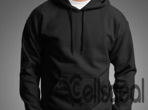 Black Hoodie Jacket For Men