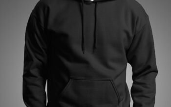 Black Hoodie Jacket For Men