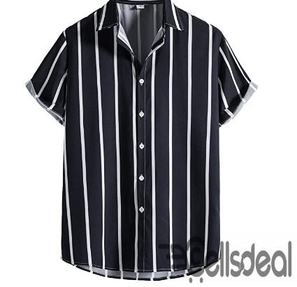 Men`s Cotton Casual Half Sleeve Shirt