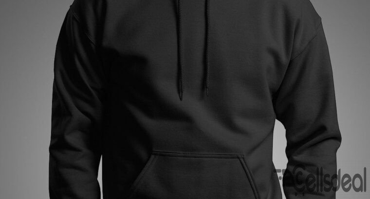 Black Hoodie Jacket For Men