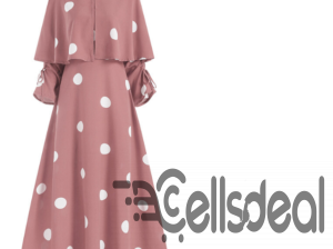 ZANZEA Muslimah Women Muslim Drawstring