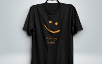 Always Smile T ShirtII 100% Cotton