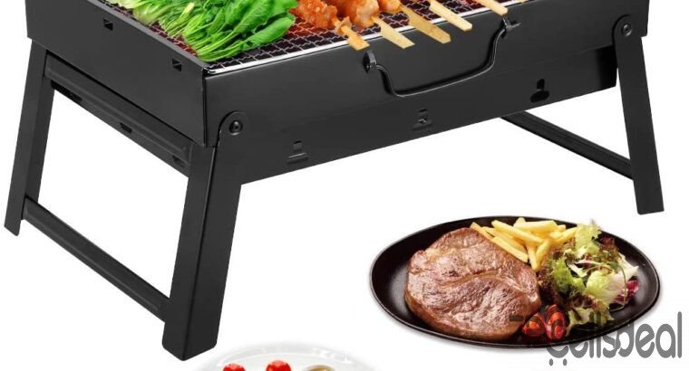 Portable BBQ Machine Big Size 17 Inch Black