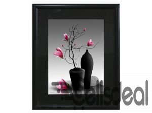 PVC Frame Flower Vase 2 BL (12×15)