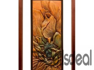 Philo Petals Terracotta Artwork 24″ X 14″