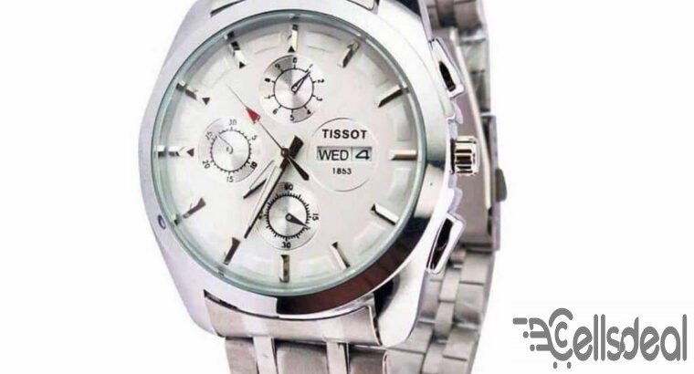 Curren 8106-Stainless Steel Analog Clock for Men