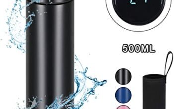 500ml Smart Water Bottle LED Touch Display