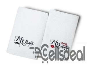 Mr. & Mrs. Towel Set