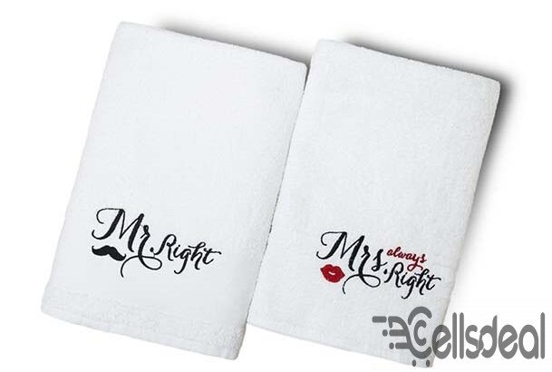 Mr. & Mrs. Towel Set