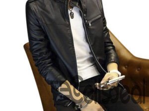 Artificial Leather Jacket For Men