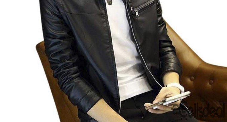 Artificial Leather Jacket For Men