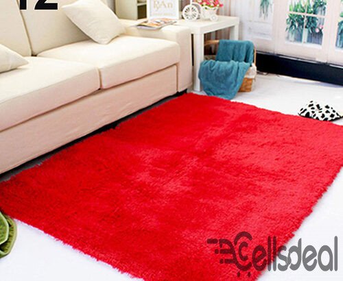 Living Room Bedroom Home Anti-Skid Soft Shaggy