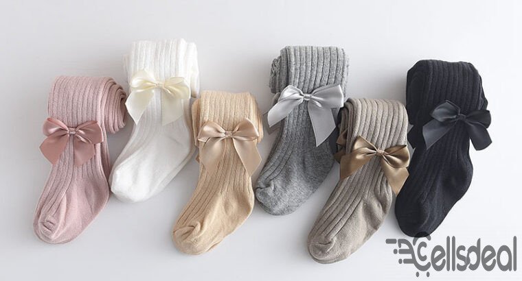 0-8Years Kids Baby Girls Cotton Leggings Socks